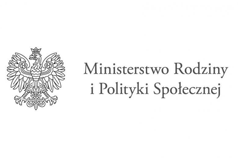 logo ministerstwa rodziny i polityki społecznej