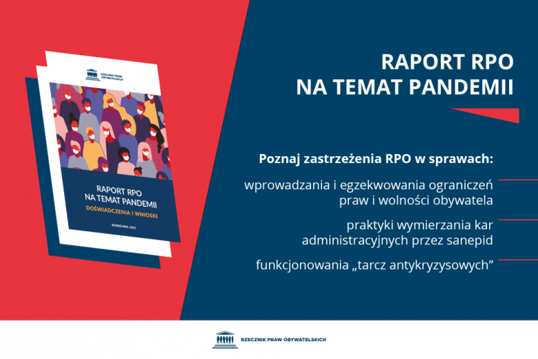 grafika z tekstem i ludźmi w maseczkach na twarzy 