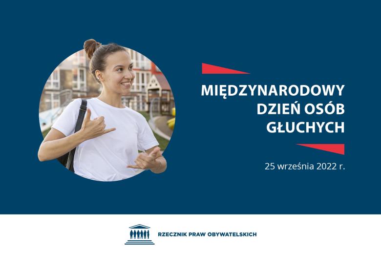 grafika z informacją o dniu głuchych