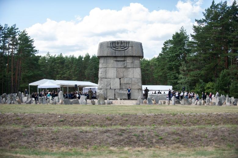 Podczas obchodów w Treblince