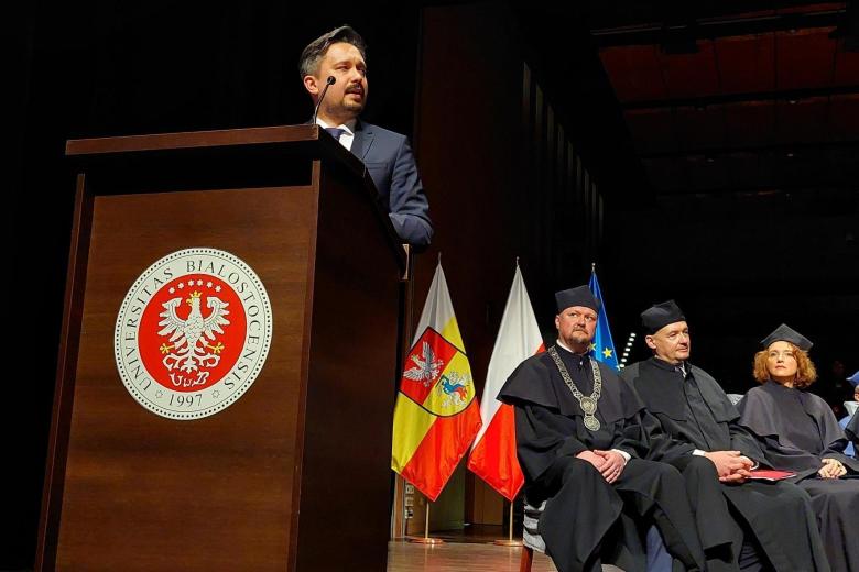 RPO Marcin Wiącek na Uniwersytecie Białostockim