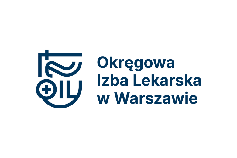 symbol graficzny z tekstem Okręgowa Izba Lekarska w Warszawie 