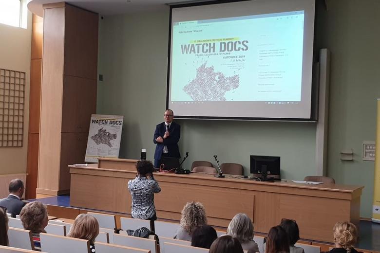 RPO Adam Bodnar na Uniwersytecie Śląskim na WATCH DOCS