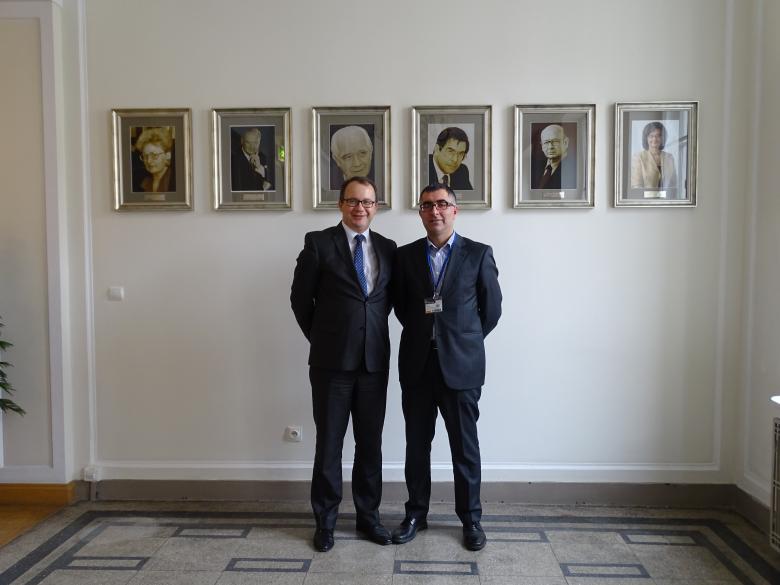 Adam Bodnar i Anar Mammadli 