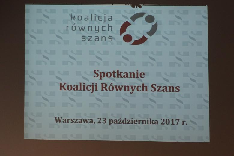 Spotkanie Koalicji Równych Szans