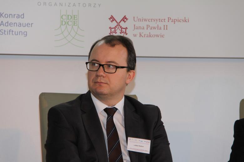 RPO podczas konferencji "Rola Kościoła katolickiego w procesie integracji europejskiej"/ fot. Krzysztof Babulewicz