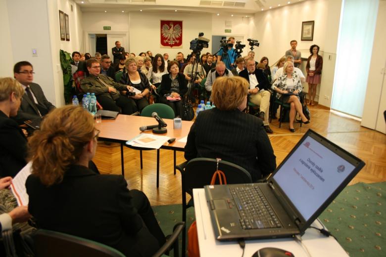 Na zdjęciu uczestnicy konferencji