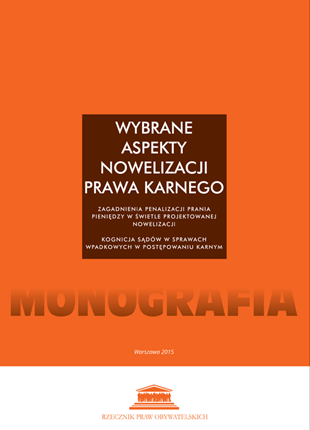 Pomarańczowa okładka z tytułem w brązowym kwadracie