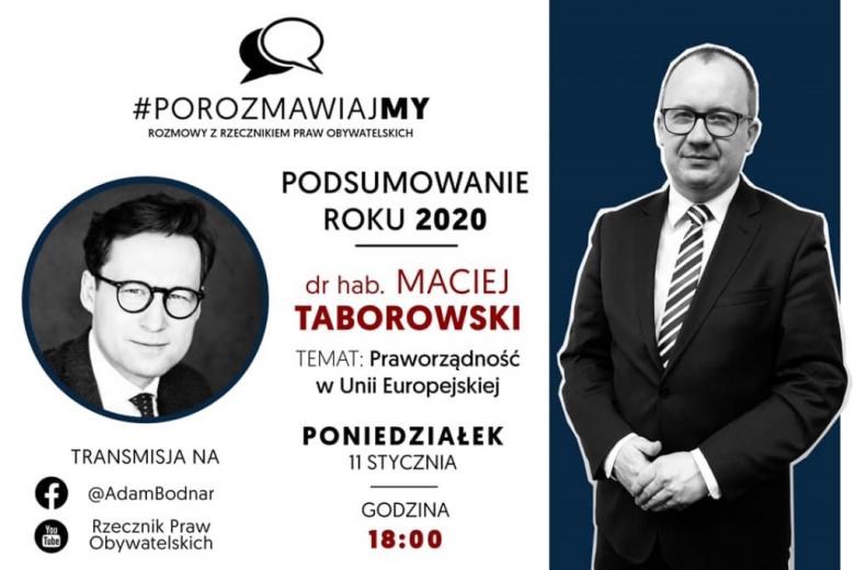 Grafika ze zdjęciami dwóch mężczyzn