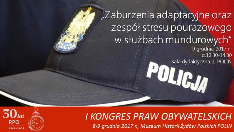 Mem ze zdjęciem czapki policyjnej