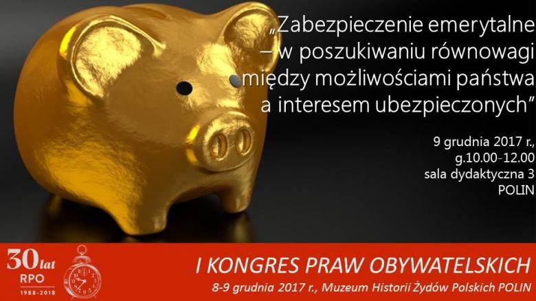 Mem ze zdjęciem złotej świnki-skarbonki