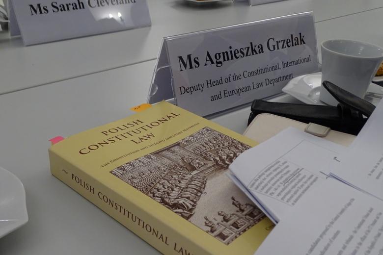 Zdjęcie: książka pod tytułem "Polish Constitutional Law"