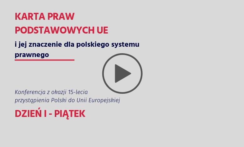 Nazwa konferencji i znak PLAY