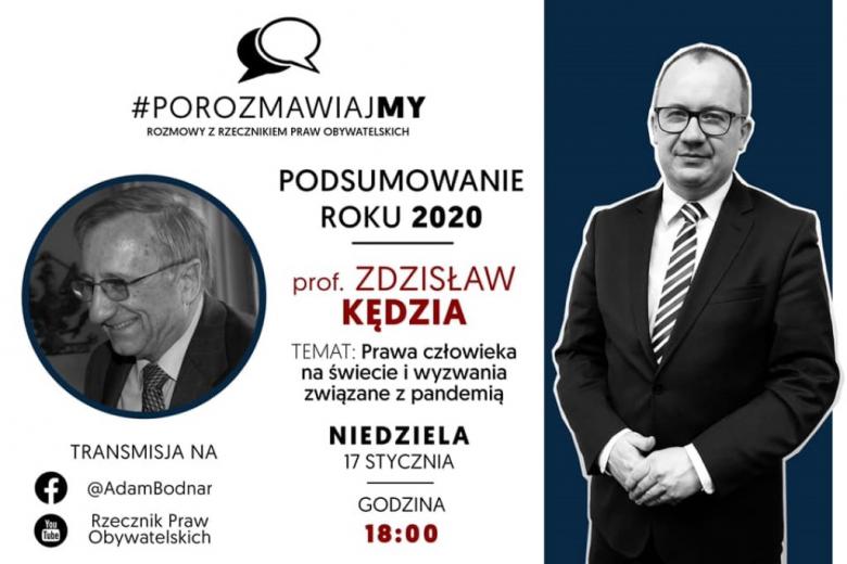 Grafika z zapowiedzią rozmowy