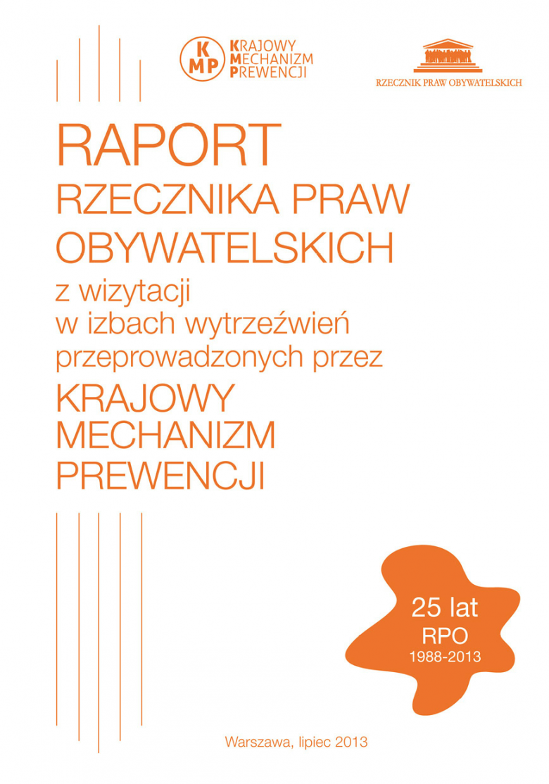 Biała okładka z pomarańczowym tytułem