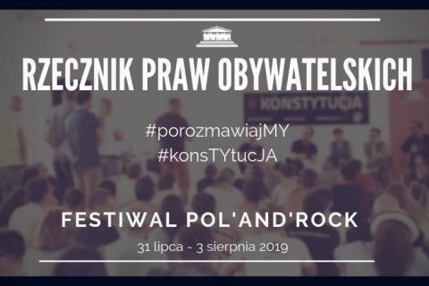 mem przedstawiający datę spotkania RPO na PolAndRock na tyle grupy ludzi