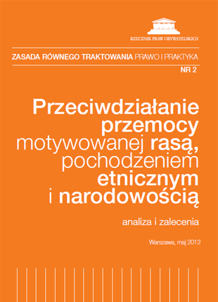 Pomarańczowa okładka z białym tytułem