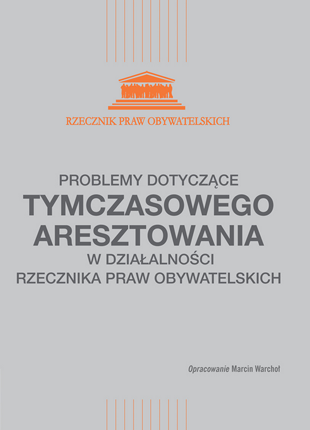 Szara okładka z czarnym tytułem i pomarańczowym logo