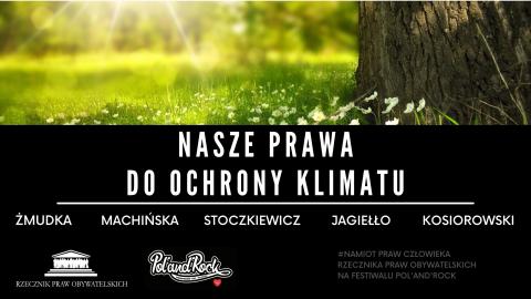 grafika z tematem debaty i nazwiskami prowadzących