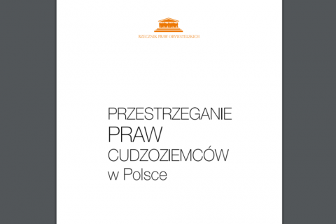 Biała okładka z czarnym tytułem i pomarańczowym logiem RPO