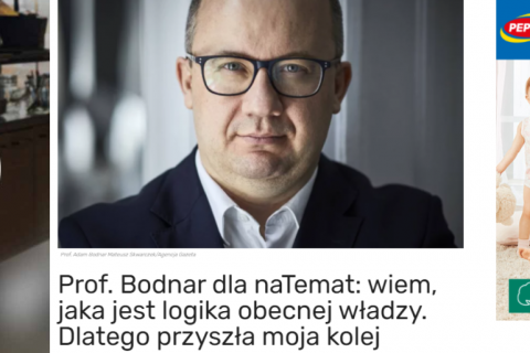 Screen z portretem mężczyzny