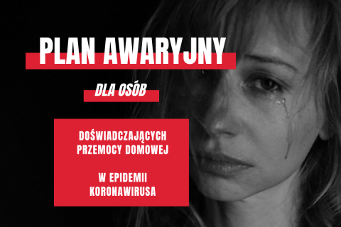 Plan awaryjny dla osób doświadczających przemocy domowej