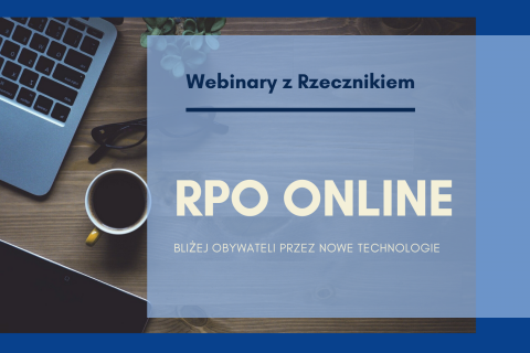 plansza z napisem RPO online